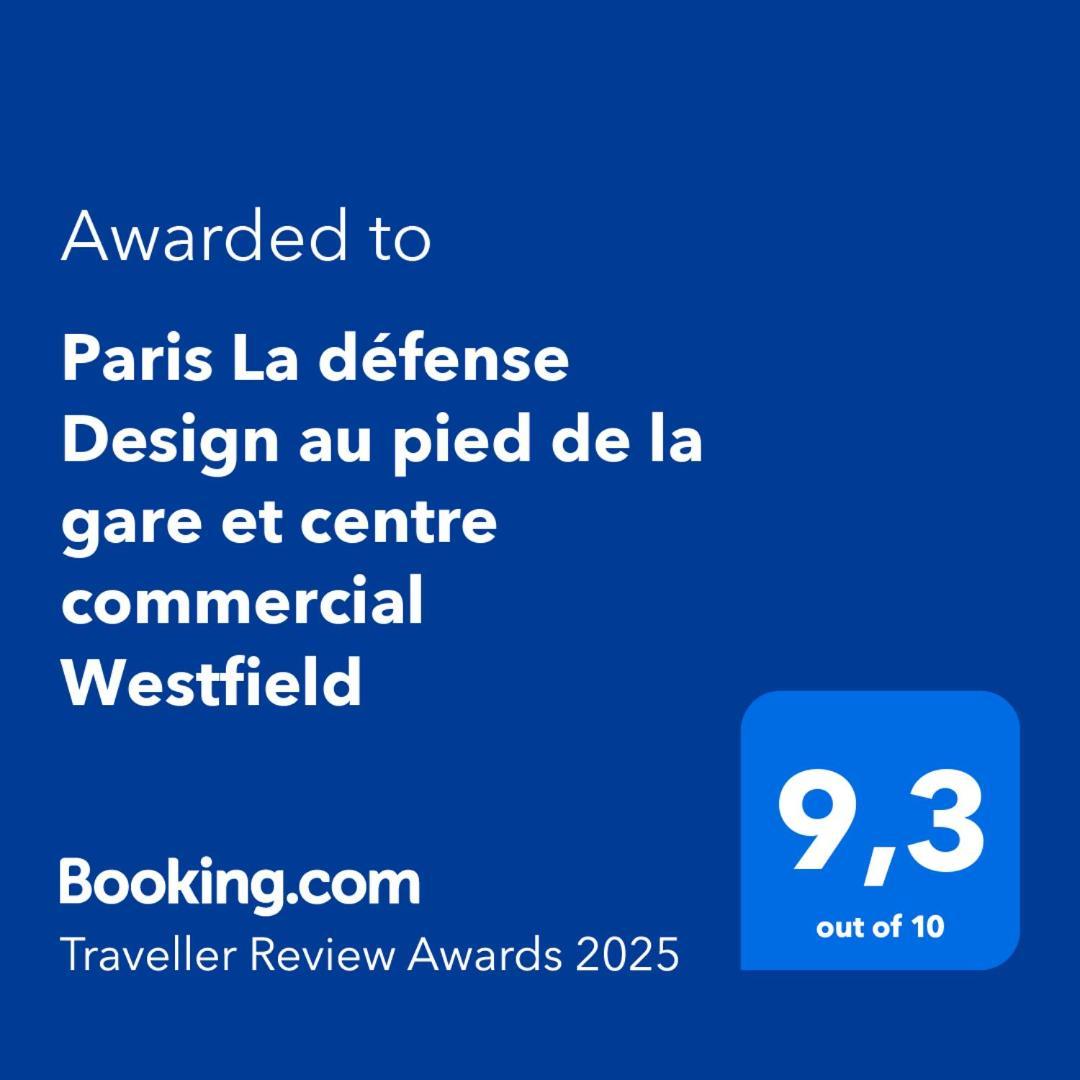 Paris La Defense Design Au Pied De La Gare Et Centre Commercial Westfield ピュトー エクステリア 写真